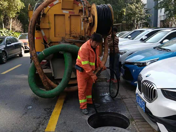 镇海排污管道清淤